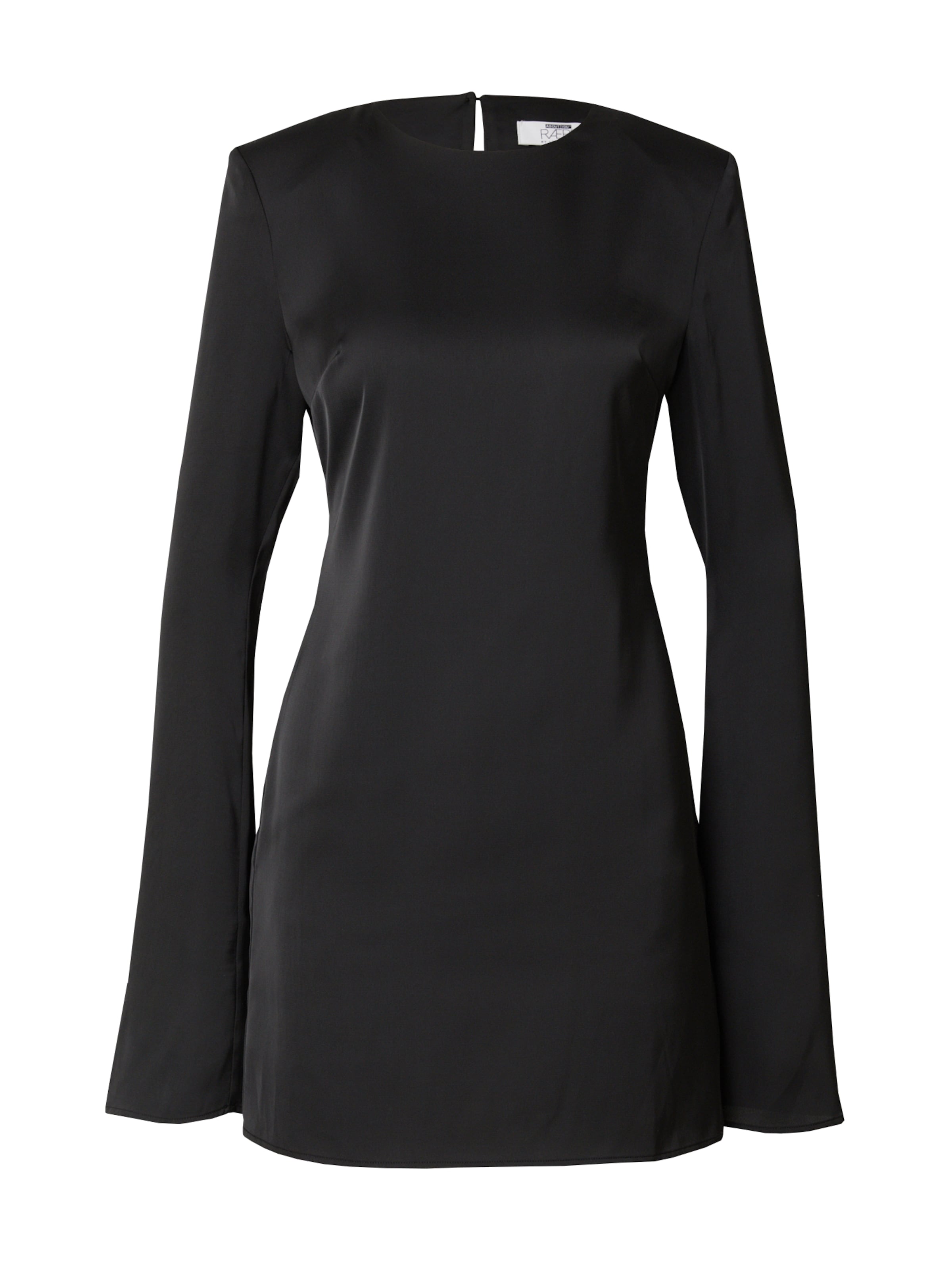 RÆRE by Lorena Rae Рокля 'Chelsea' в черно: отпред