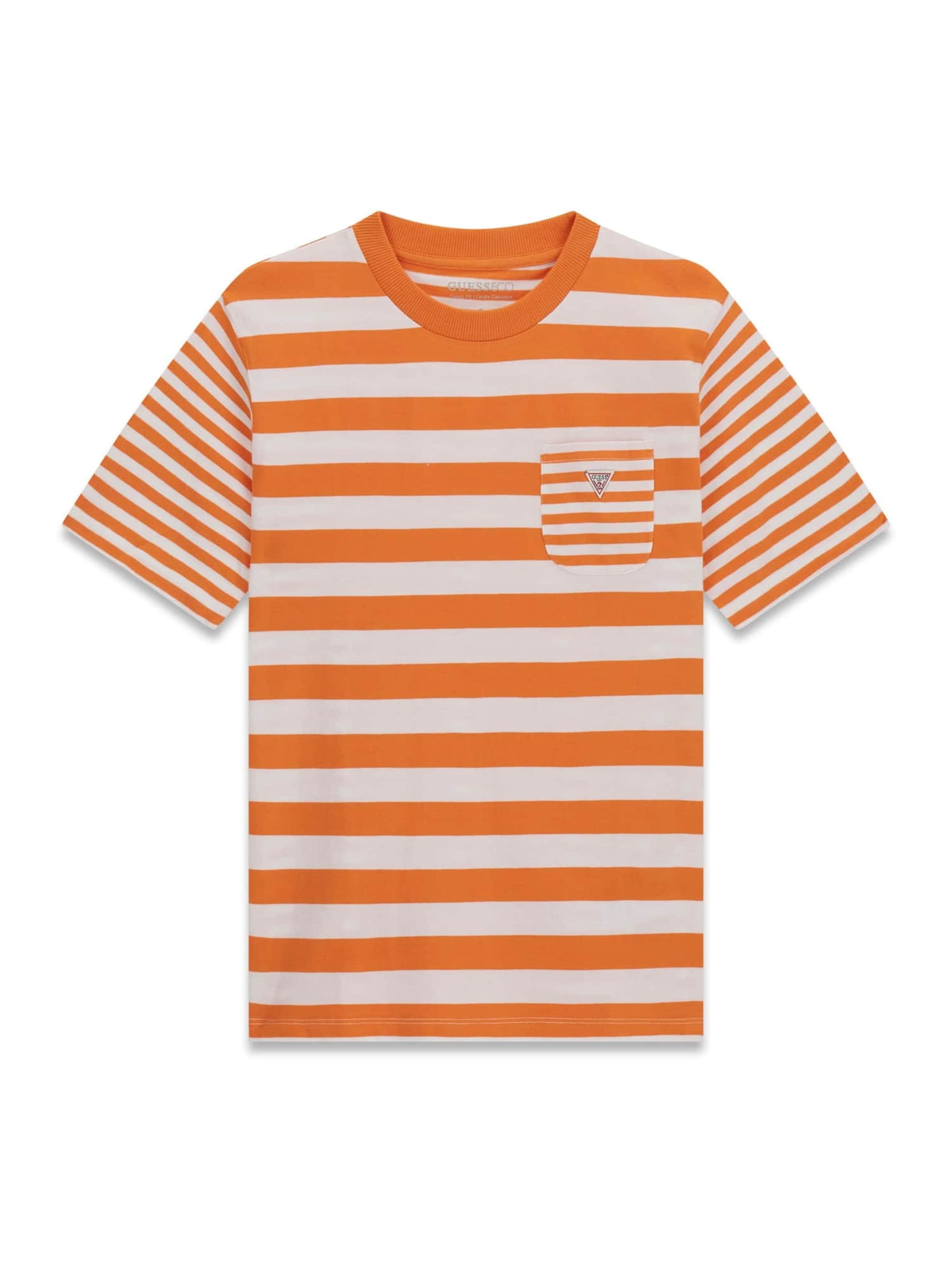 GUESS Shirt in Orange: front