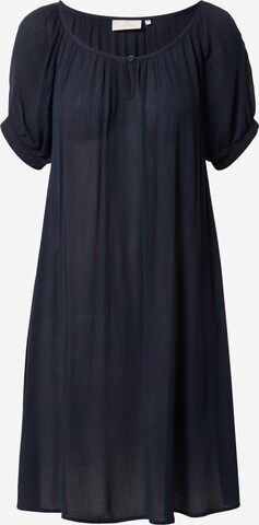 Kaffe Tuniek 'Amber' in Blauw: voorkant