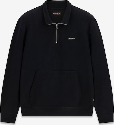 GUESS JEANS Sweatshirt in S in schwarz, Produktansicht