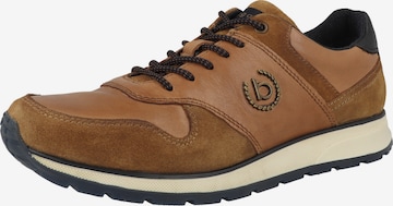 Baskets basses 'Apa02' bugatti en marron : devant