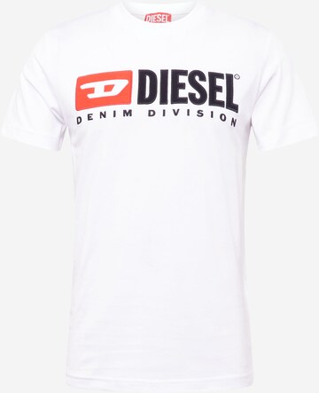 T-Shirt 'Diegor' DIESEL en blanc : devant