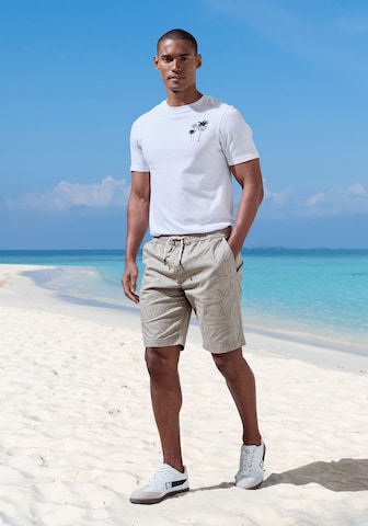 JOHN DEVIN Regular Shorts in Grau: Vorderseite