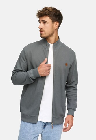 INDICODE JEANS Sweatvest 'Guadalupe' in Grijs