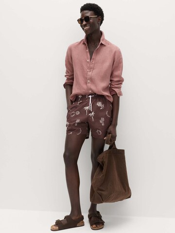 Marks & Spencer Zwemshorts in Brons