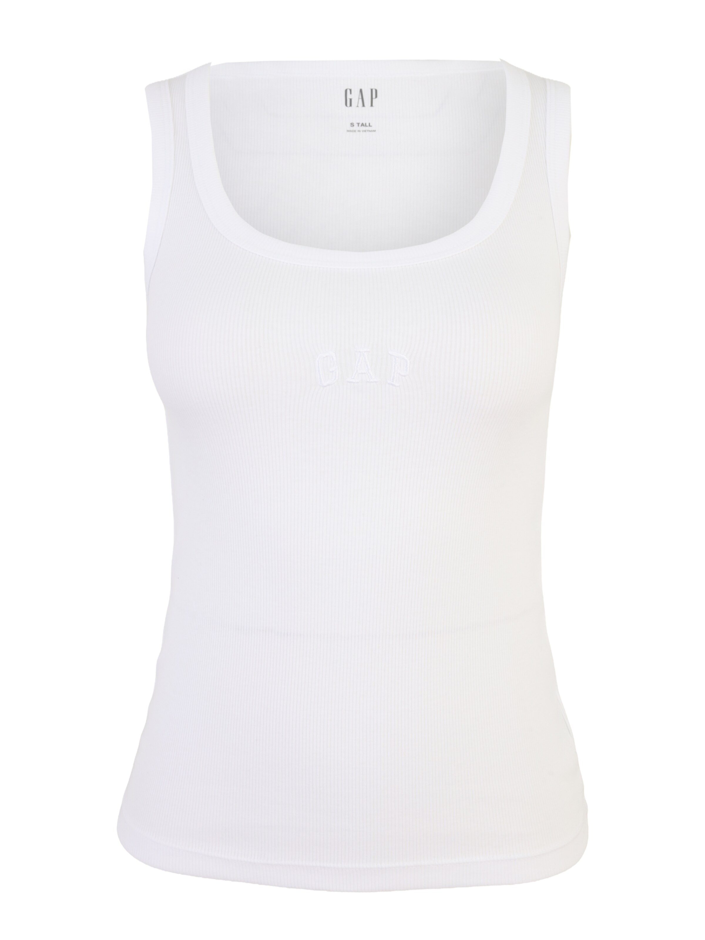 Top de la Gap Petite pe alb: față