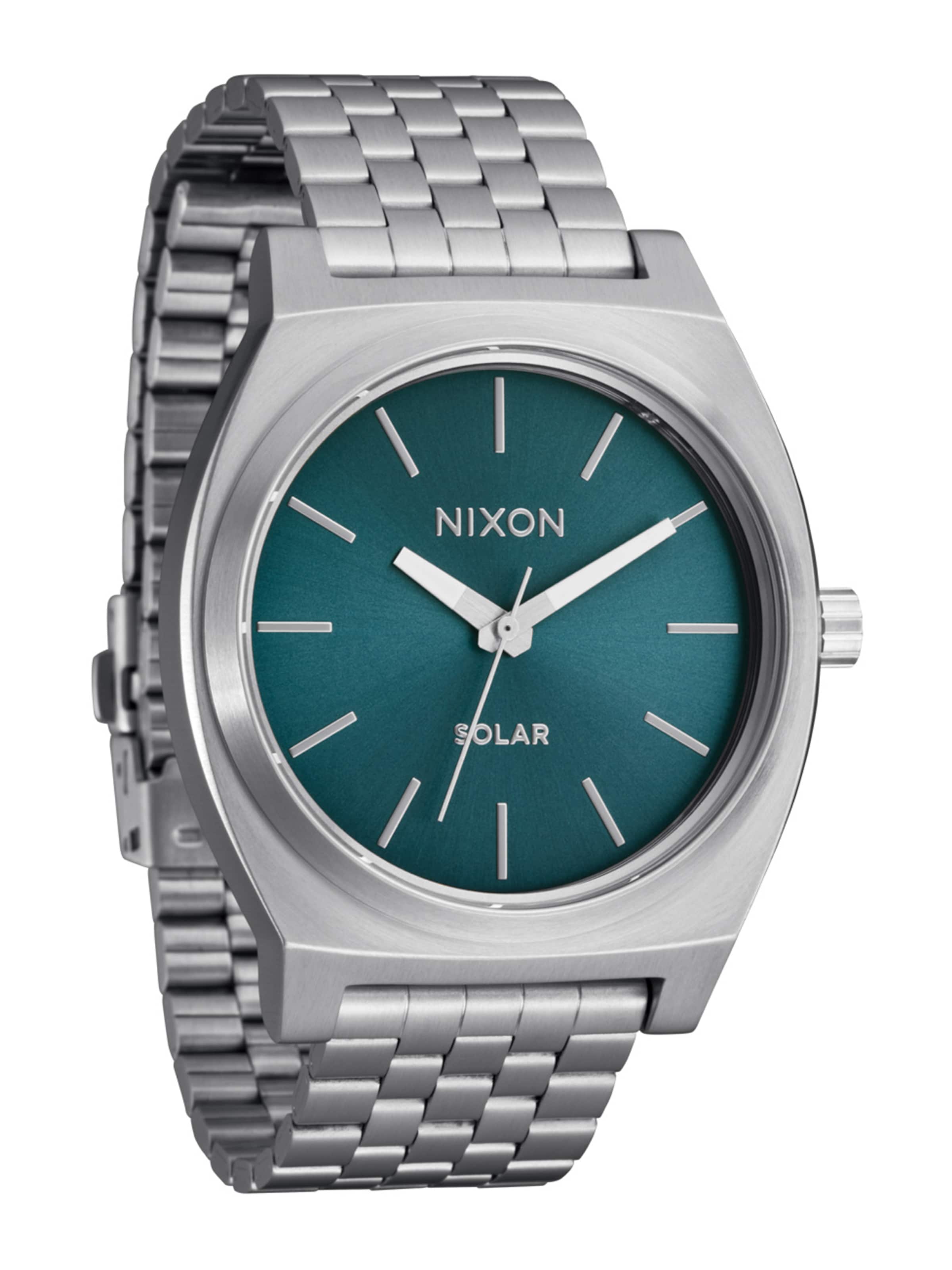 Nixon - Relógios analógicos 'Time Teller Solar' em prata