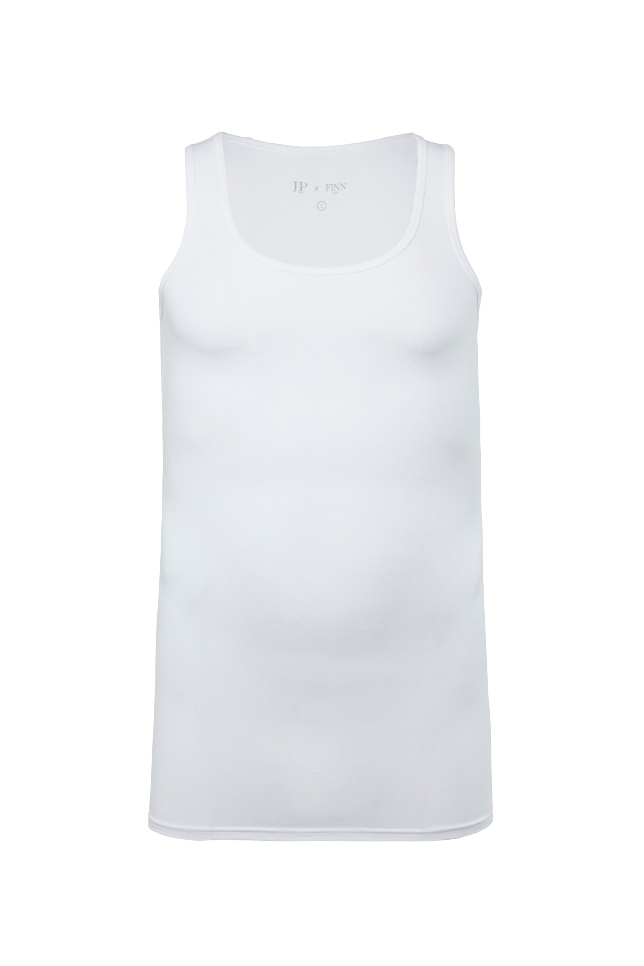 JP1880 Unterhemd in Weiß: Vorderseite