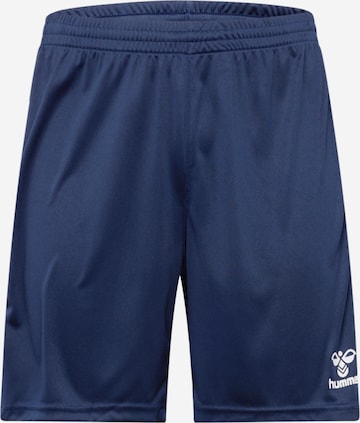 Hummel Regular Sportshorts 'AUTHENTIC' in Blau: predná strana