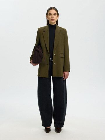 SELECTED - Blazer en marrón