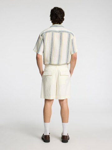 Loosefit Pantalon chino SELECTED HOMME en blanc