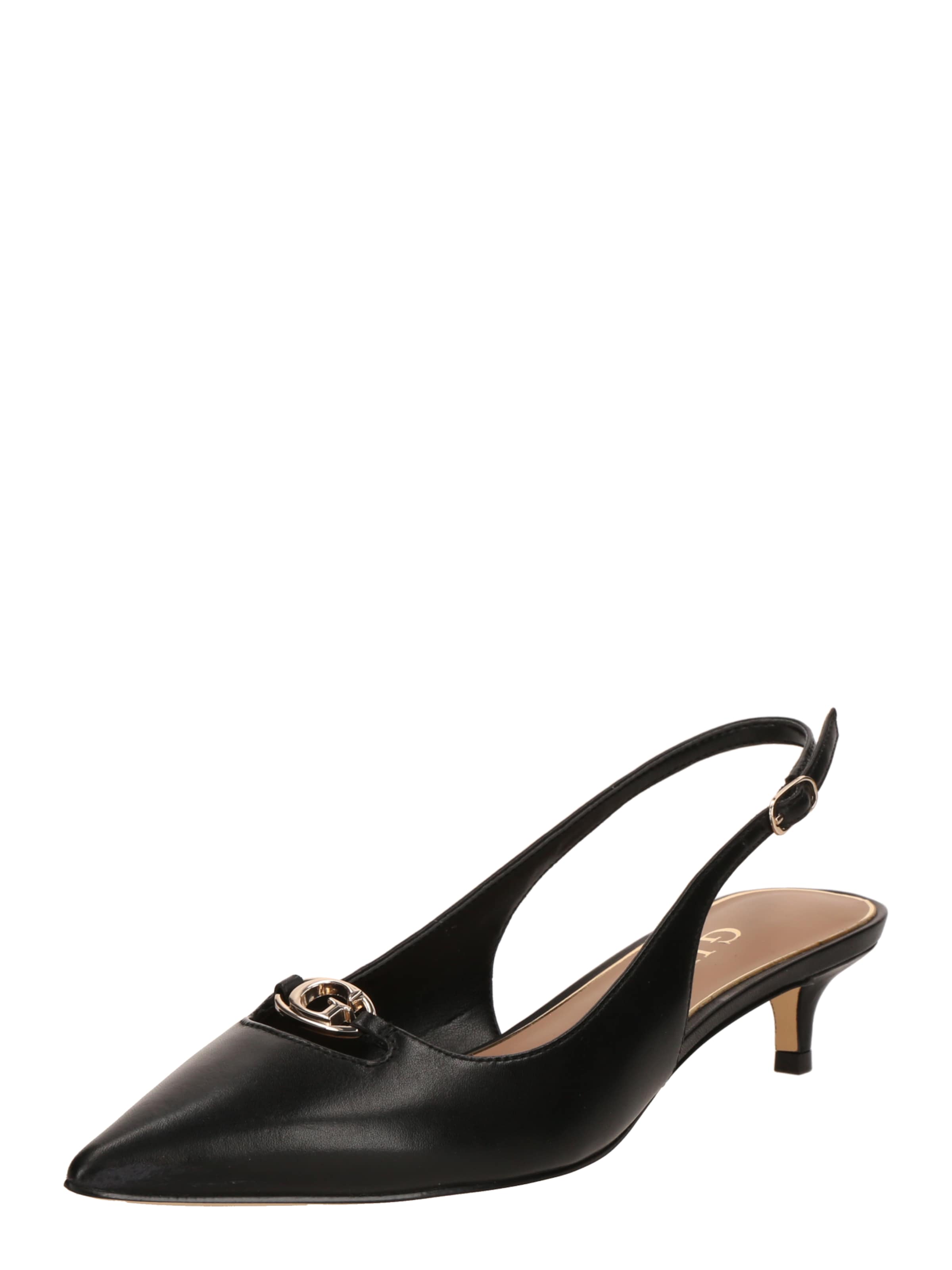 Escarpins à bride arrière 'Jessah' GUESS en noir : devant