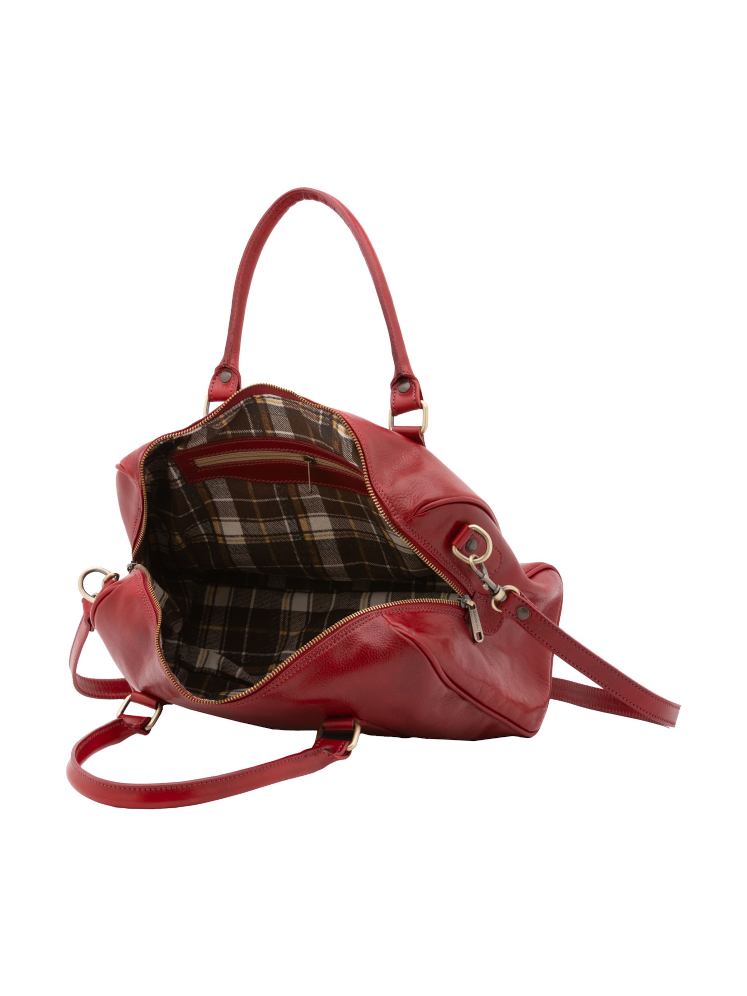 Viola Castellani Handtas 'BOWLER' in Rood