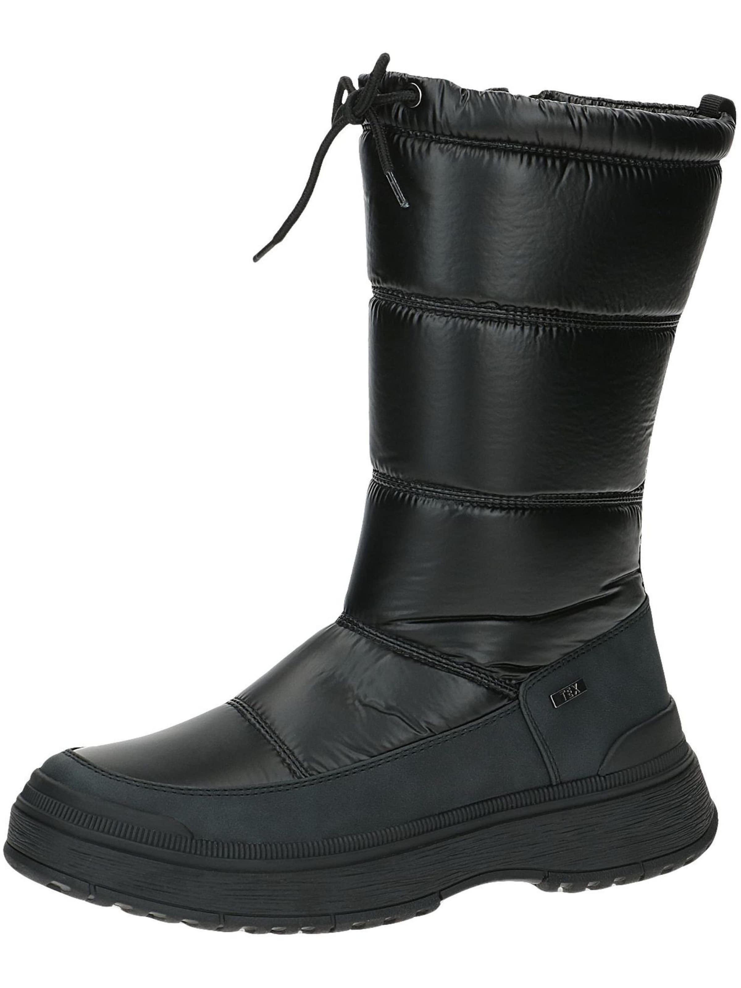 Ladies black clearance snow boots