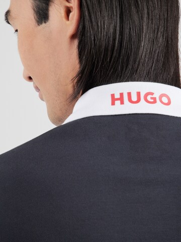 HUGO - Camisa 'DERESOM-RB24' em preto