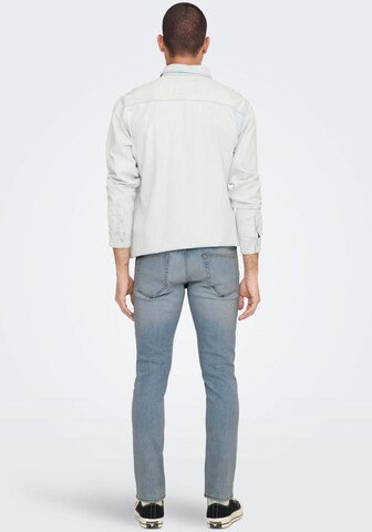 Only & Sons Slimfit ONLY & SONS Slim-fit-Jeans in Blau