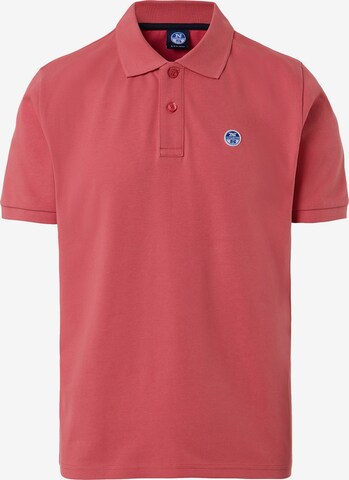 North Sails Shirt in Rood: voorkant