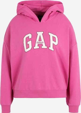 Gap Petite Sweatshirt in Pink: front