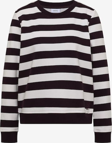 CECIL Sweatshirt in Red: front