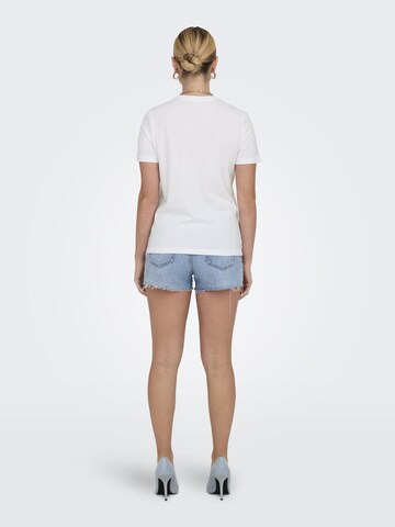 T-shirt ONLY en blanc