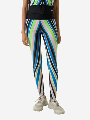 Bogner Fire + Ice Skinny Sporthose 'Cherien' in Mischfarben: Vorderseite