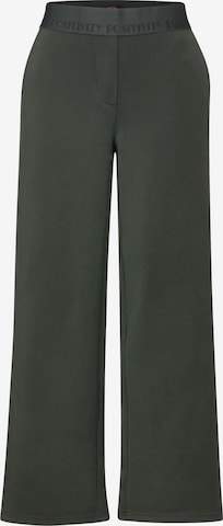 CECIL Wide Leg Hose in Grün: predná strana