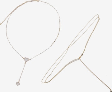 Pull&Bear Necklace in Silver: front