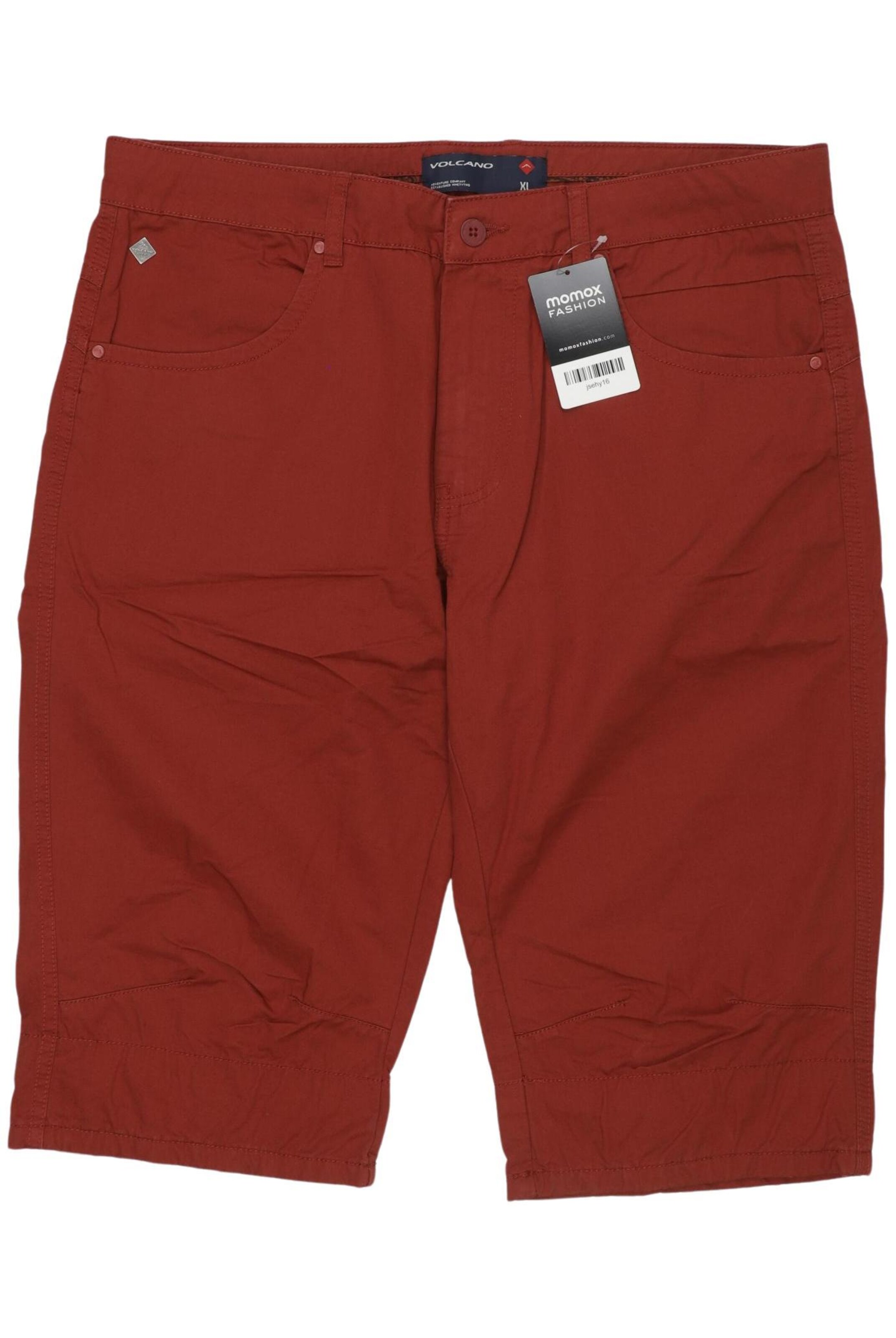 Volcano Shorts in 35-36 in Red: front