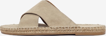 Derimod Mule in Beige: front