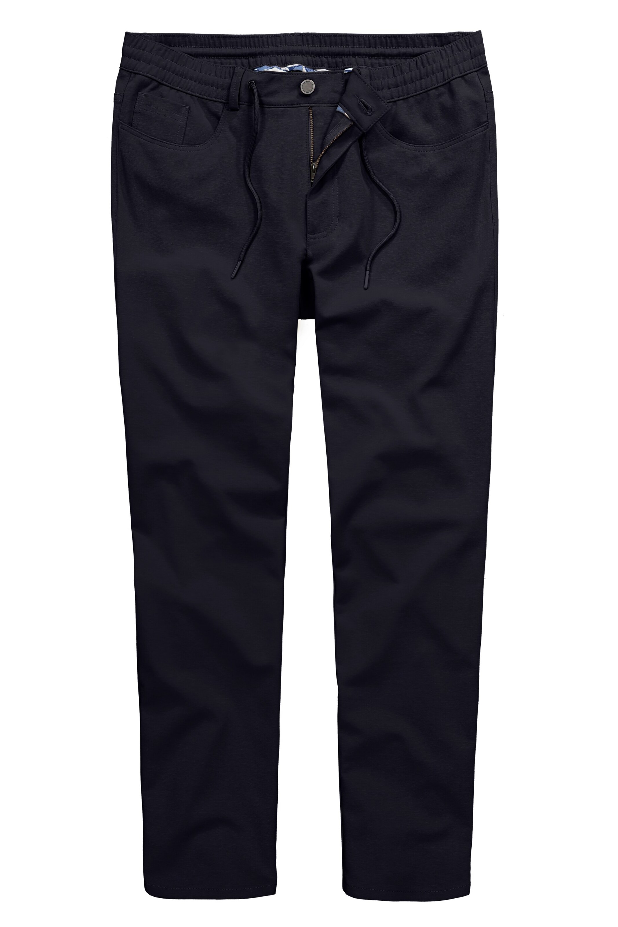 Boston Park Chino in Blauw: voorkant