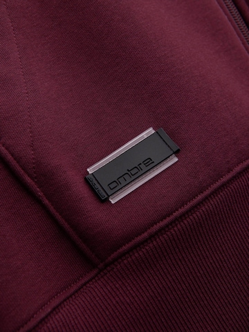 Ombre Sweatvest 'OM-SSBZ-0160' in Rood