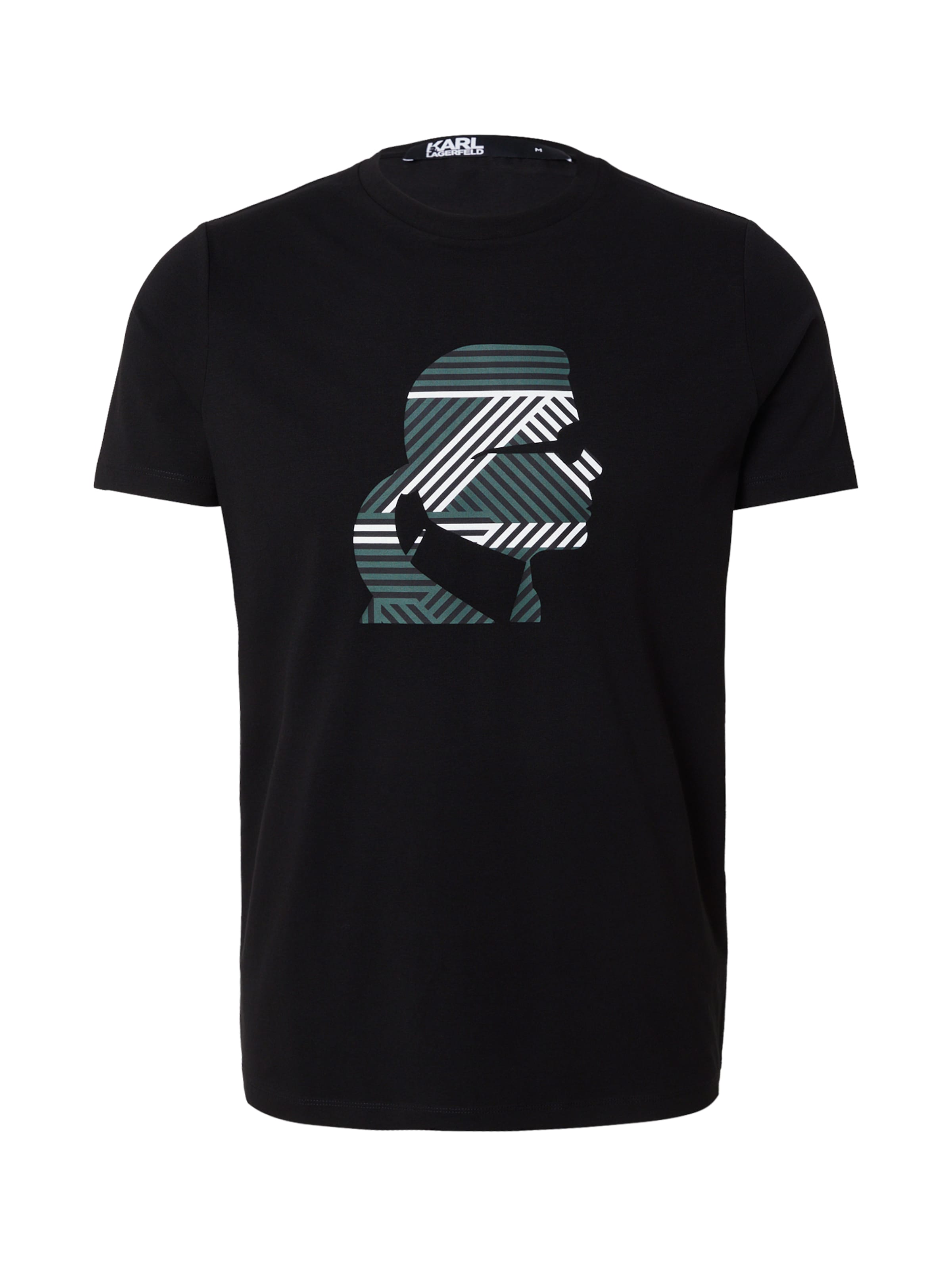 Karl Lagerfeld - Camisa em preto: frente