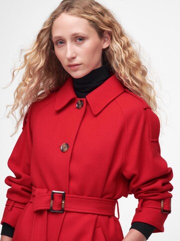 Barbour Between-Seasons Coat 'Alberta' in Red