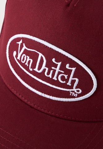 Casquette 'Classic' Von Dutch en rouge
