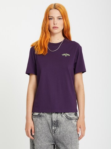 Volcom Shirt in Lila: voorkant