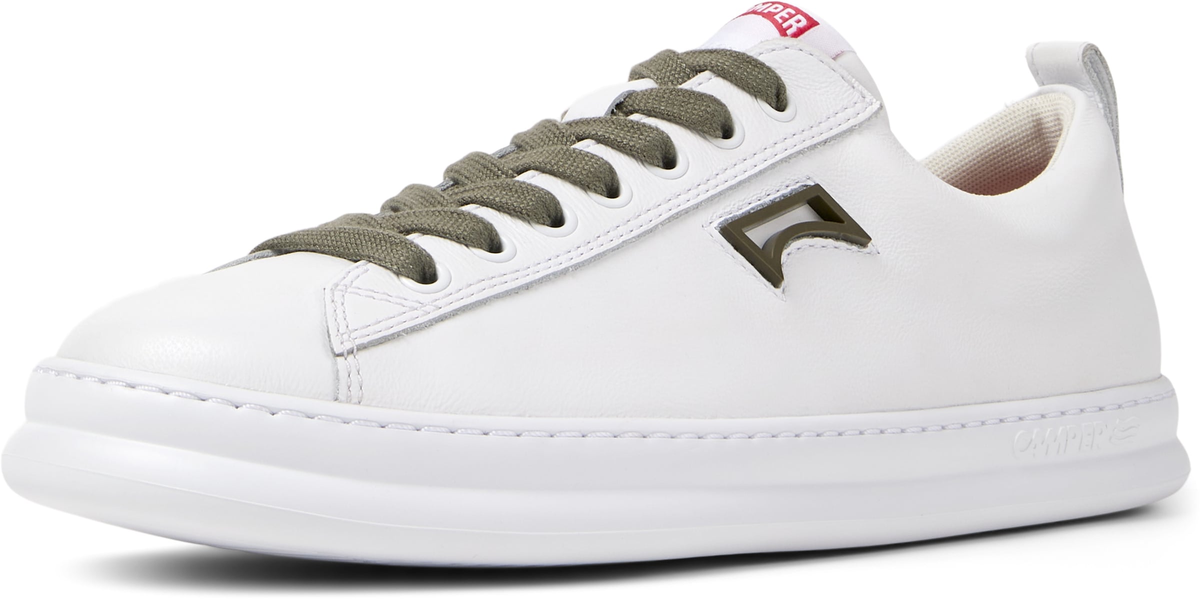 Baskets basses 'Runner Four' CAMPER en blanc : devant