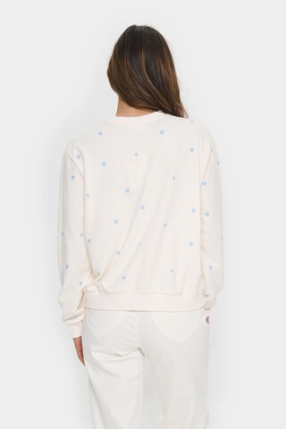 SAINT TROPEZ Sweatshirt 'Dagna' i beige