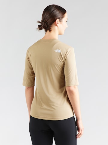 THE NORTH FACE Λειτουργικό μπλουζάκι 'SHADOW' σε μπεζ