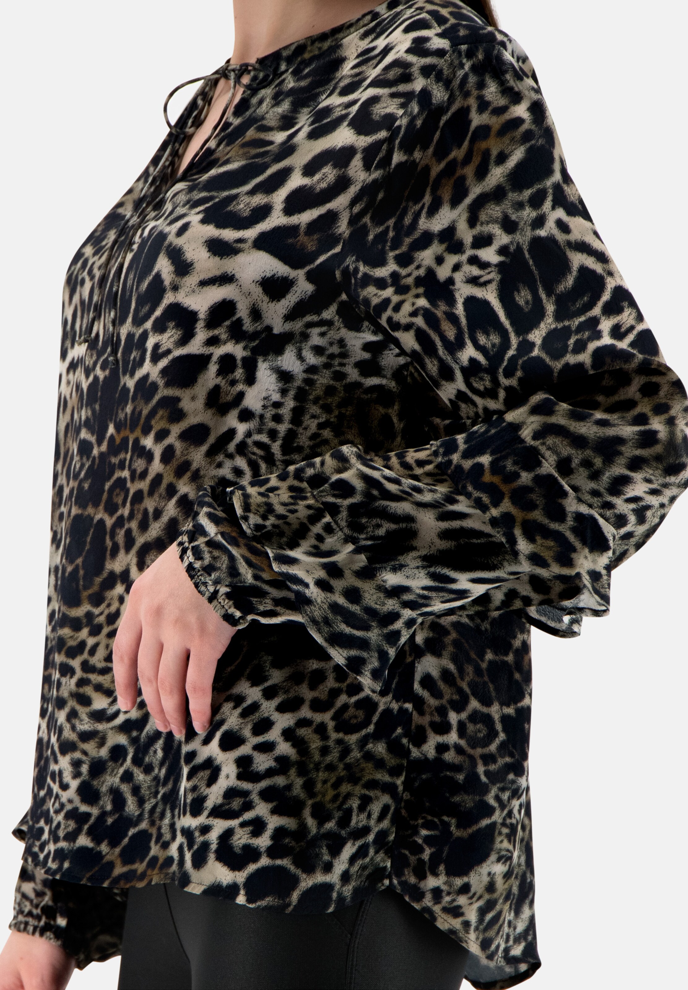 Frauen Große Größen PRINCESS GOES HOLLYWOOD Bluse 'LEO EASY' in Braun - PB56392