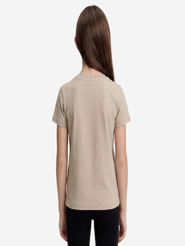 T-Shirt 'TOMMY Herren-T-Shirt Aus Baumwolle Und Elasthan' Tommy Life en beige
