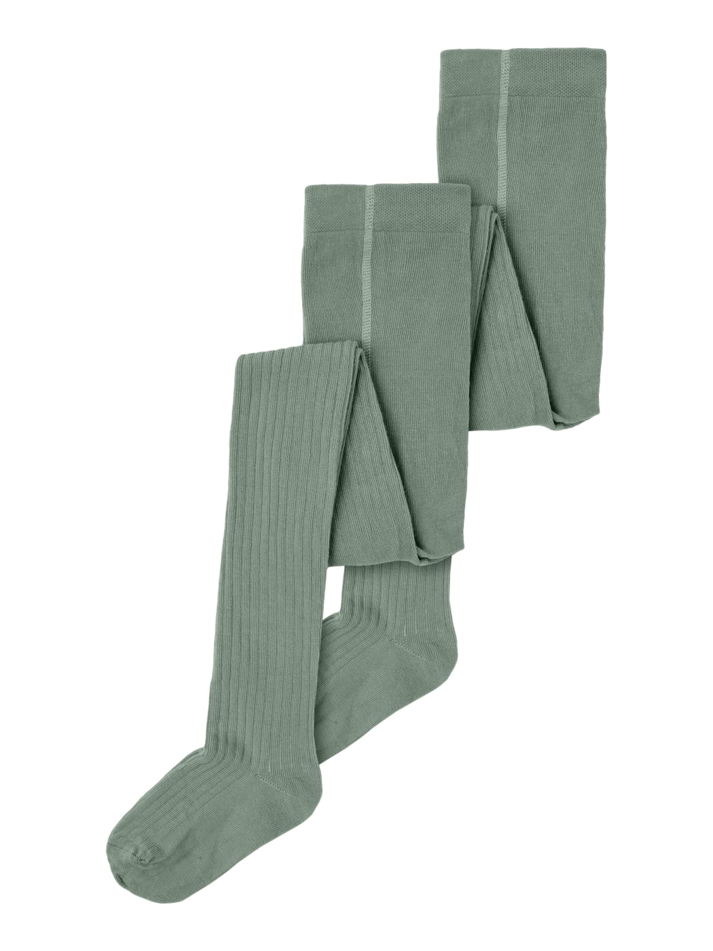 NAME IT Tights in Green: front