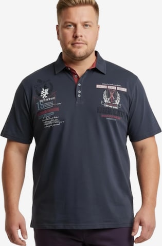 Lavecchia T-shirt 'LV-2038 Übergrößen' i grå: framsida