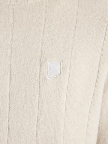 Pull-over 'Track Mock' CHASIN' en beige