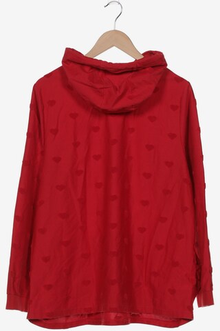 Ulla Popken Sweatshirt & Zip-Up Hoodie in XXXL in Red