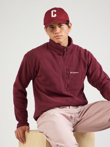 Pull-over de sport 'Fast Trek' COLUMBIA en rouge : devant