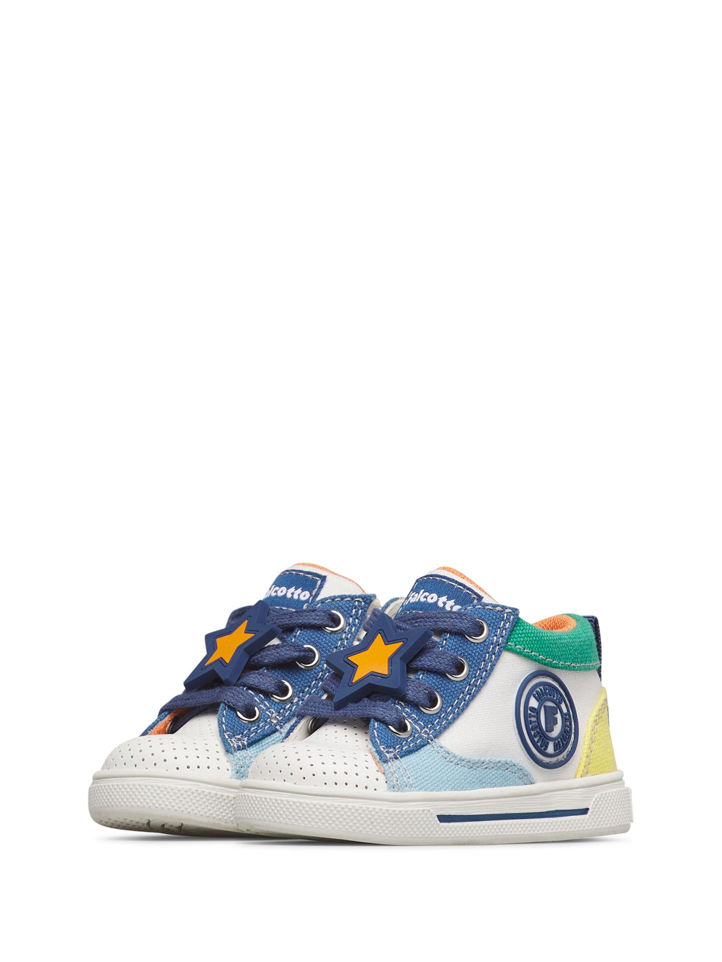 Baskets 'SHIN ZIP.' Falcotto en bleu