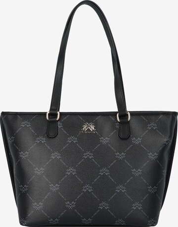 La Martina Shoulder Bag 'Delia' in Black: front