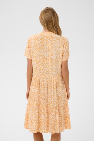 SAINT TROPEZ - Vestido 'SZEda' em laranja