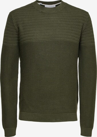 SELECTED HOMME Pullover 'Conrad' in Grün: front