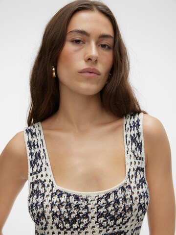 VERO MODA - Vestido de malha 'Mykonos' em azul